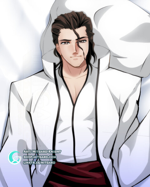 Aizen Sosuke - BLEACH - Body pillow by mitgard-knight -- Fur Affinity ...