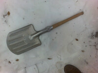 Vintage Swiss Military Snow Shovel