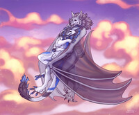 Somewhere, up high SFW [comm]
