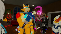 VRCon 2022 Game Night - Robot Legoshi