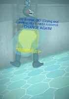 Rainy swimming baby Part Five