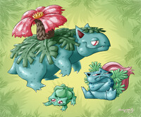 Bulbarsaur evolution