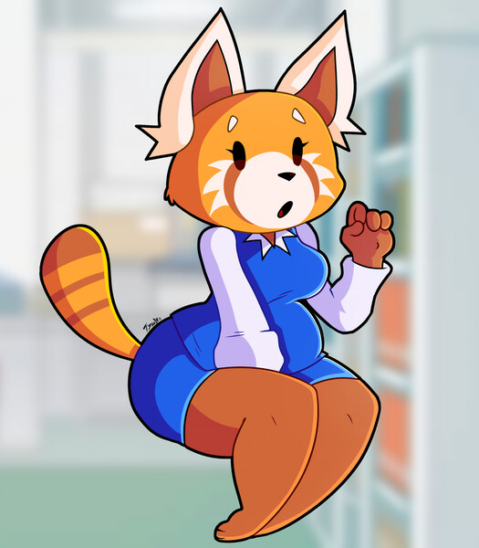 Retsuko Is Fan of LG Twins by HJtheAnimator -- Fur Affinity [dot] net