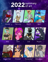 SFW 2022 summary of art!