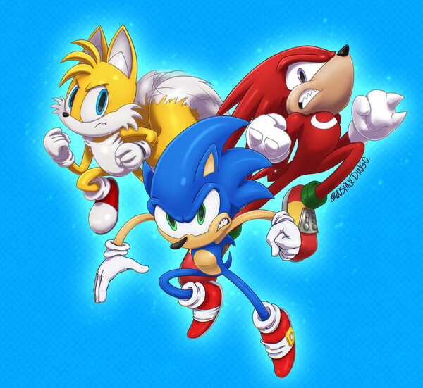 Sonic Heroes (Animan Studios Meme) by RandomGloves -- Fur Affinity