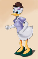 Daisy Duck and the Honey Tree by don234a -- Fur Affinity [dot] net