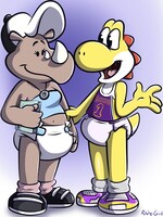 Having a Talk BY Rhinogirl