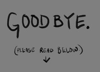 Goodbye (moving accounts)