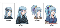 Sprite of the main character-Shiroyuki