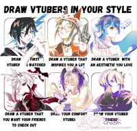 drew vtubers in my style