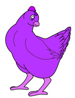 Helsing in his chicken body