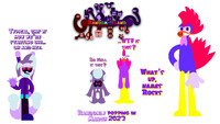 The Alien Guy, and That chicken bird thing IDK(WHAT ARE YOU)