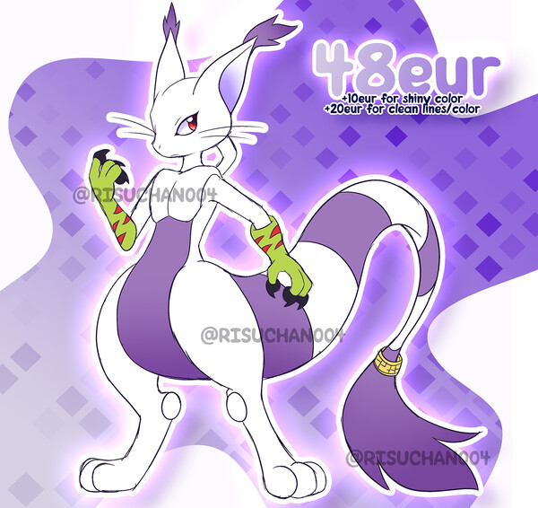 ✨ CLOSED - Mewtwo x Arceus x U. Necrozma ADOPT by risuchan004 -- Fur  Affinity [dot] net