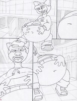 tac cat swollen belly enjoyment ink page 1