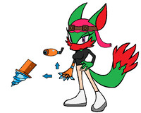 jamelia la chacal (sonic oc)