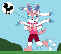 Sylveon The CHICKEN type?!