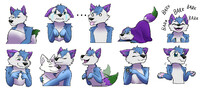 Commission: Dib Telegram Sticker Batch