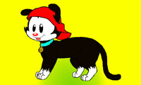 Four-legged Wakko Warner 