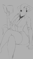 Snake teacher sketch