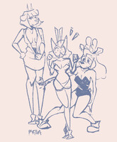 phoebe encourages polly to introduce herself (wip)