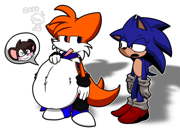 Sonic standing with tails.exe by Ilikewerewolves -- Fur Affinity [dot] net