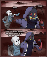 Killer Sans by LadySnowSong -- Fur Affinity [dot] net