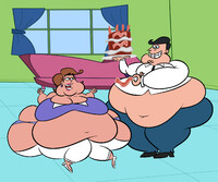 Fat Mrs. Turner and Mrs Turner