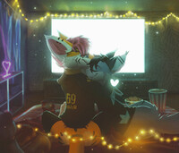 home theater GIF for lumi