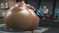 Fat Raptor Spy take the Blu's intelligence
