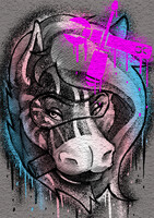 Graffiti Portrait: Bada