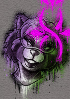 Graffiti Portrait: Becca