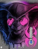 Graffiti Portrait: Cass