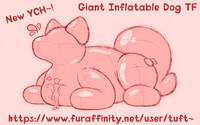 Giant Inflatable Dog TF - Limited Time Open YCH