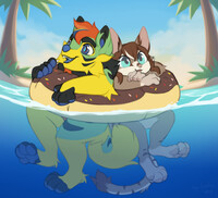 Beach Donut Pals
