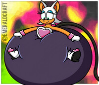 Lolbit's Big Belly (FNaF World) by Emeraldcraft -- Fur Affinity [dot] net