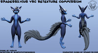 [COMMISSION] SpadesSilvius VRC Retexture