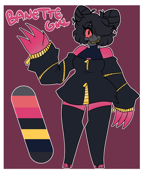 Mega Banette X Delphox Fusion Adopt !! Closed !! by 64raptors -- Fur  Affinity [dot] net