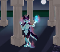 :Comm: Calypso & Her Wisp - RavenNyx