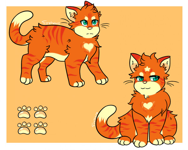 Firestar  Warrior Cats by Wolfyrawrrr -- Fur Affinity [dot] net