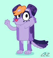 Stella in Bluey Style