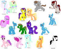 Ponyronpa Cast