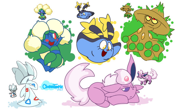 Pokefusion Draws by Unfortu-Nate -- Fur Affinity [dot] net