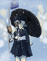 Waiting at the Bus Stop