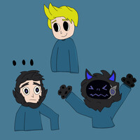 drawing random roblox avatars 2 by Julio_o_mineiro -- Fur Affinity [dot] net