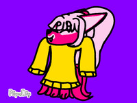 Chibi Princess Sparkle in sweater