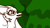Kamikitsune in Forest