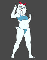 Let me see your stripped - Fay Spaniel Sinclair/Pepper