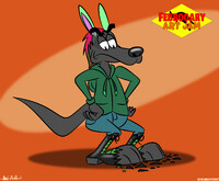 Kangaroo Alexei (Feb-Roo-Rary Art Jam Entry)