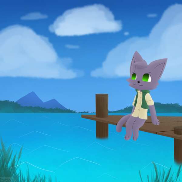 By the water by Thundergale119 -- Fur Affinity [dot] net By the water by Thundergale119
