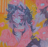 Gloomy girl